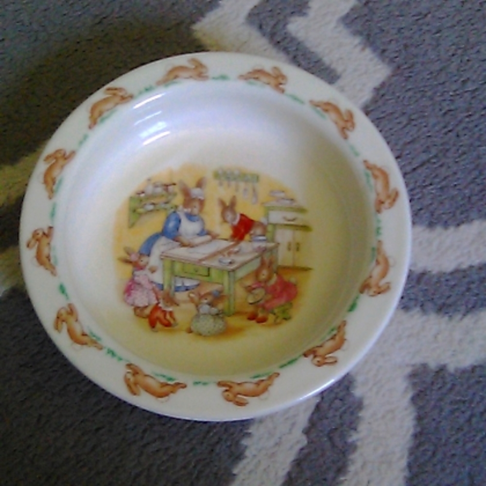 Bunnykins Rabbit Dish